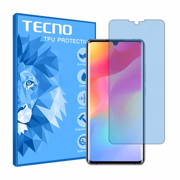 گلس شیائومی Mi Note 10 Lite مدل مات آنتی بلو برند تکنو کد S