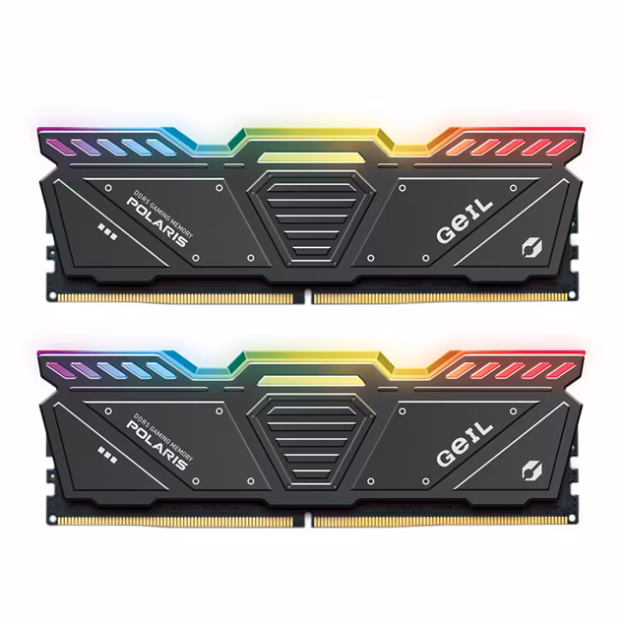 رم گیل POLARIS RGB Black 32GB 16GBx2 5600MHz CL38 DDR5