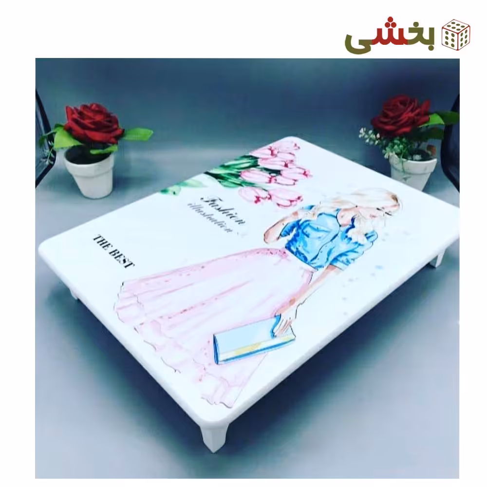 میز سرو مدل مستطیل فانتزی (کوچک)