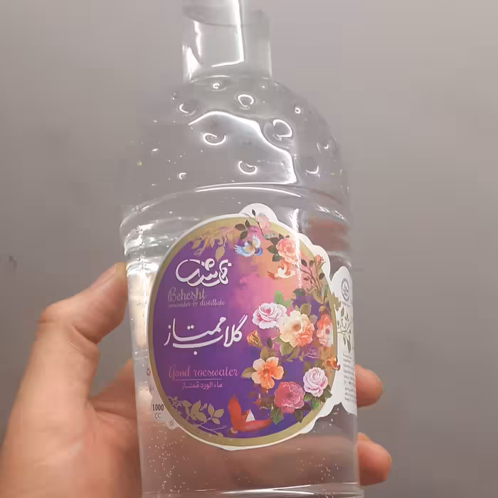 گلاب ممتاز بهشت  1 لیتری سی کیلو گل ( تقویت قلب، کبد، معده و اعصاب)