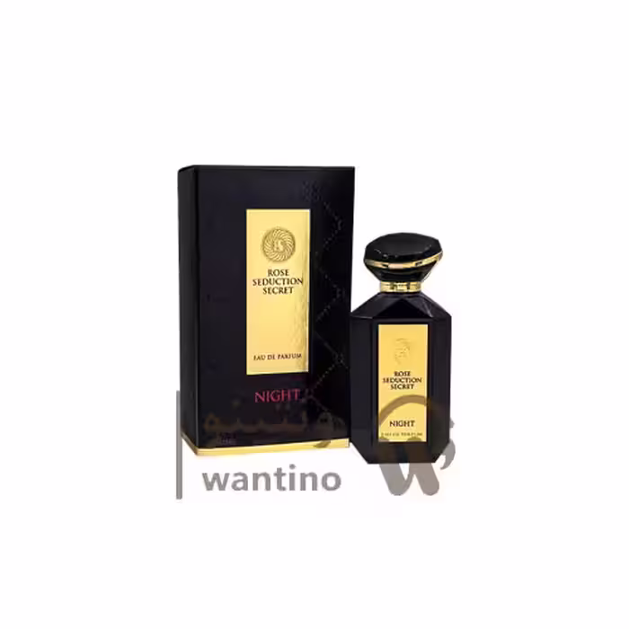 عطر ادکلن زنانه ویکتوریا سکرت نایت فراگرنس ورد رز سداکشن سکرت نایت (Fragrance World Victoria Secret Night)