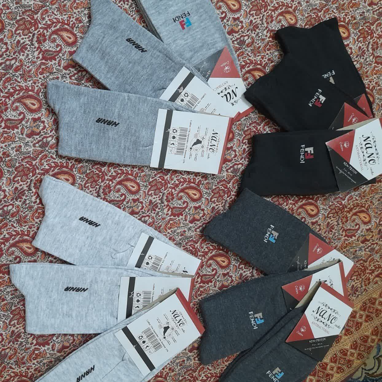جوراب مردانه نانو جنس اعلا مناسب عید