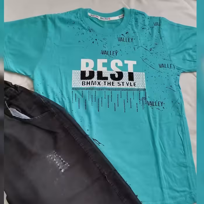 تیشرت و شلوارک لی پسرانه(ارسال رایگان)