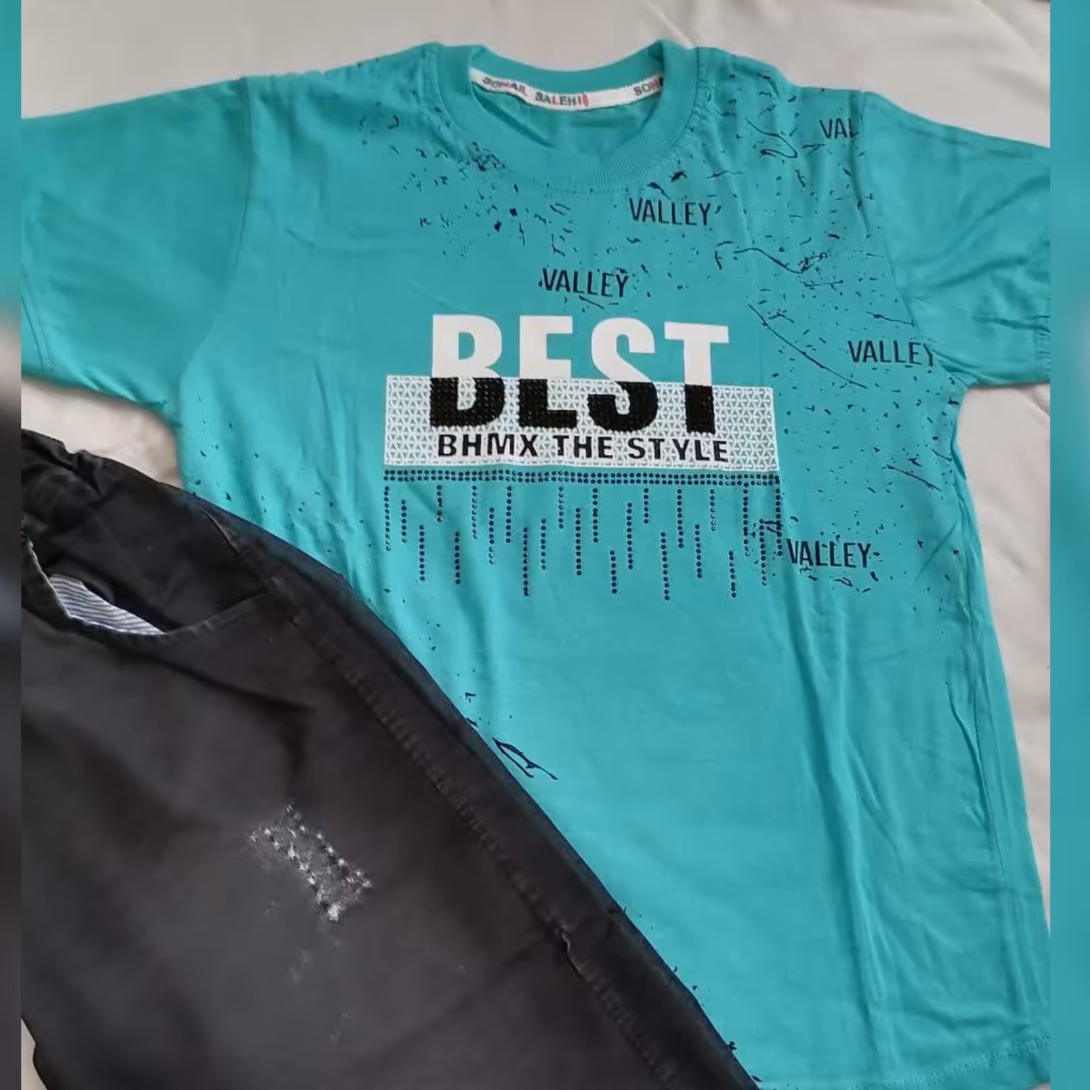 تیشرت و شلوارک لی پسرانه(ارسال رایگان)