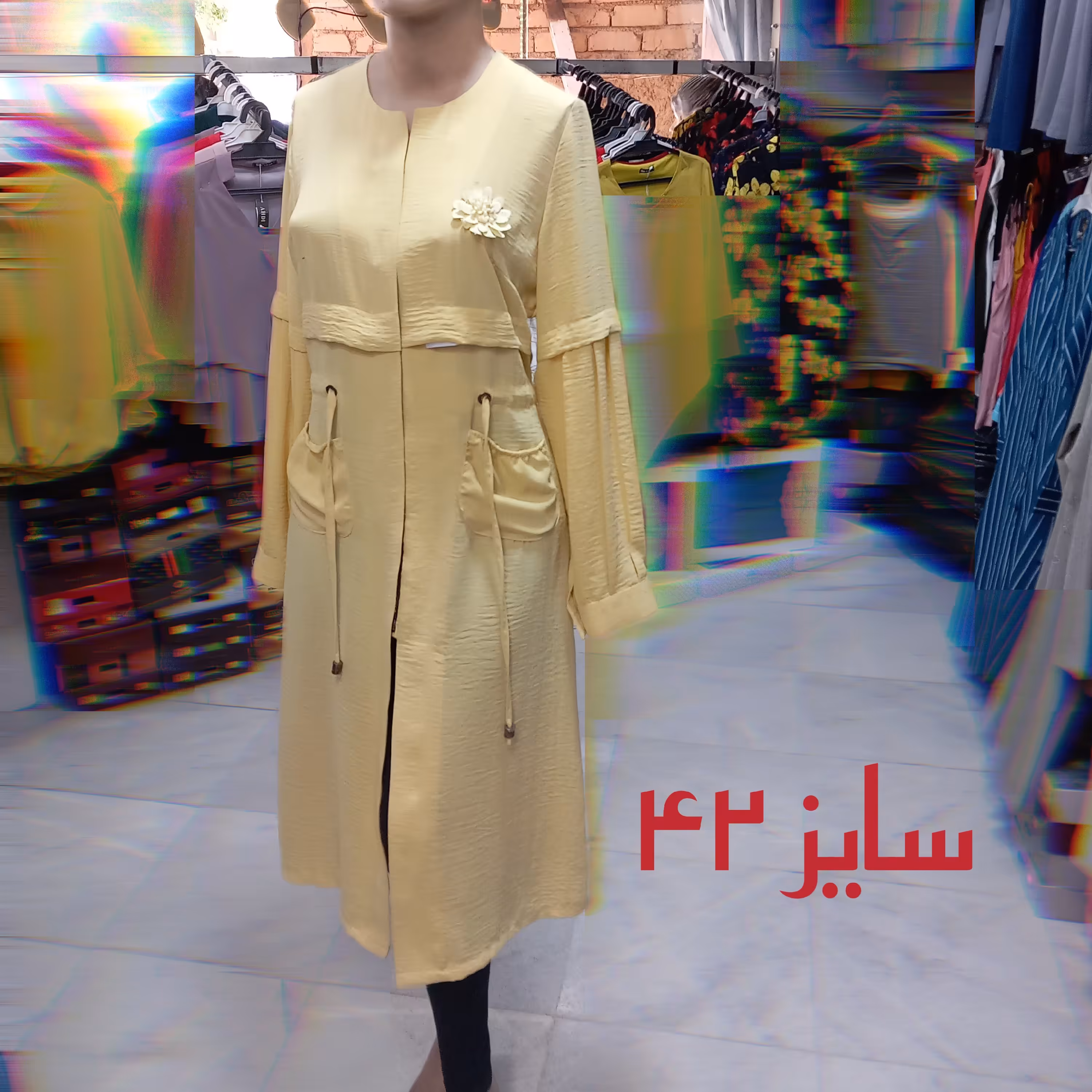 مانتو رنگی ابروبادی