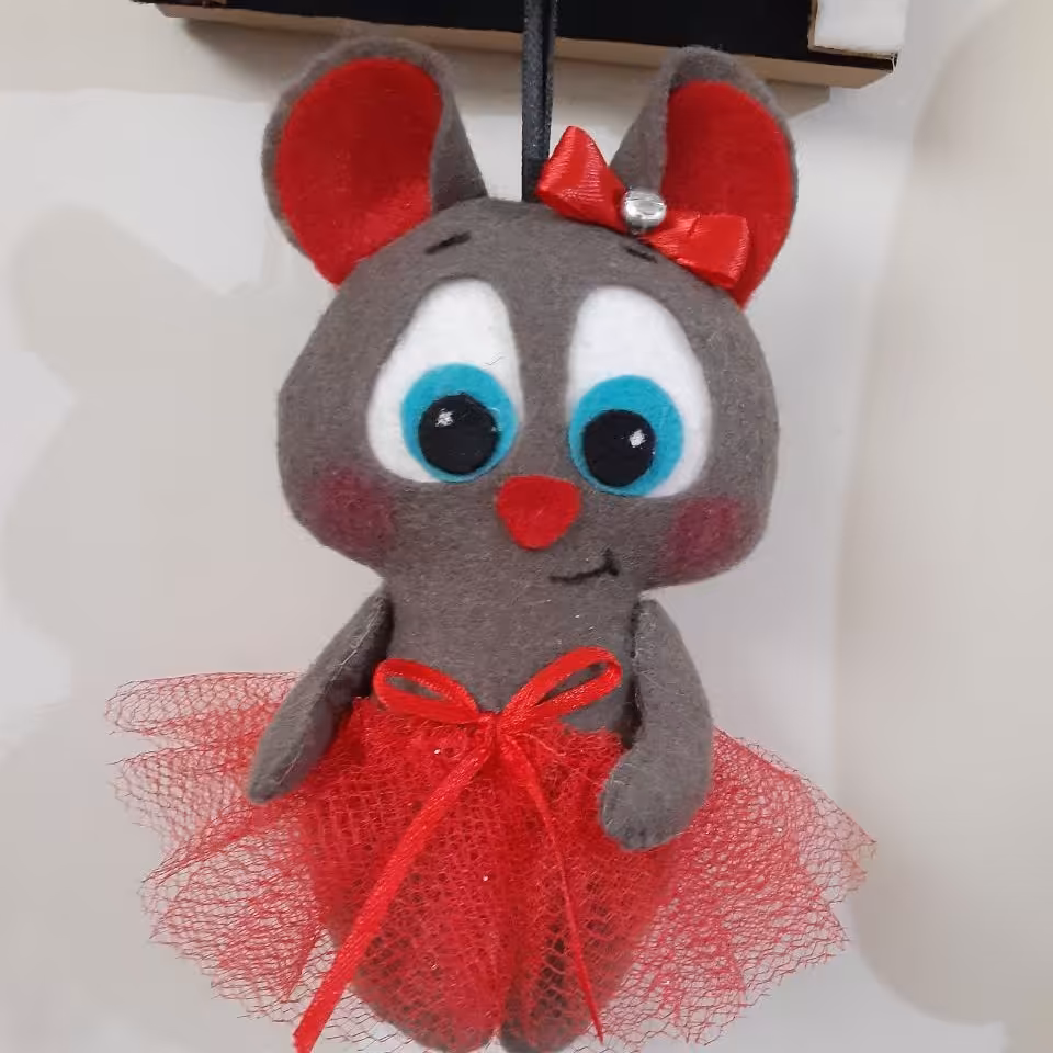 اویز موش نمدی