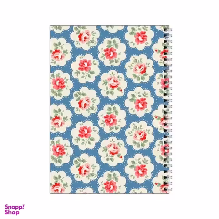 دفتر مشق 100 برگ بامبیلیپ طرح گل گلی کد 3038582