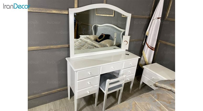 میز آرایش و آینه ام دی اف تالیا مدل آنیل نیو