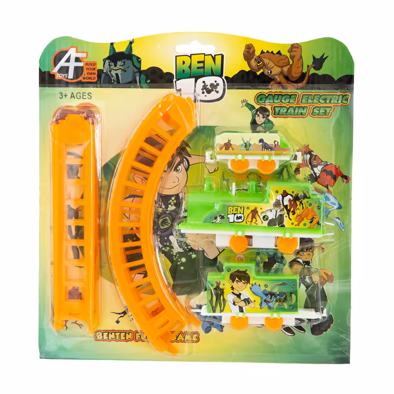 قطار بازی آرمان فردا مدل کارتی طرح Ben10