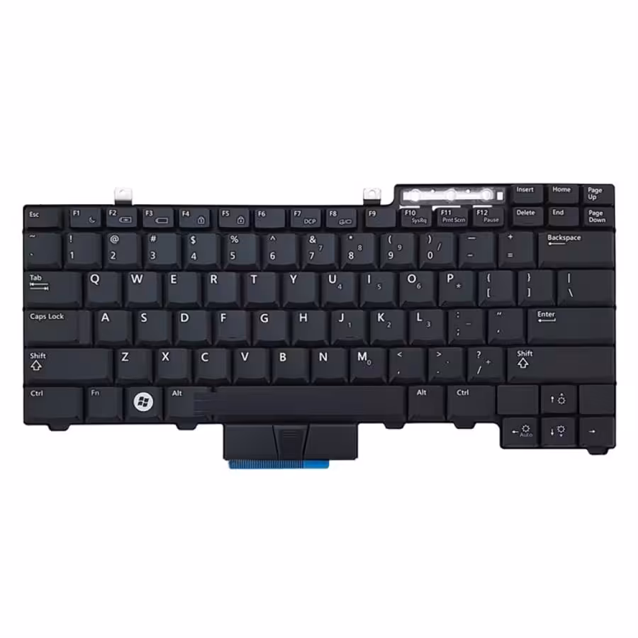 کیبورد لپ تاپ دل مدل Latitude E6400 بدون ماوس بدون بک لایت