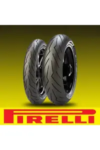 لاستیک موتورسیکلت PIRELLI DIABLO ROSSO III 120 70ZR17 58W TL و 180 55ZR17 73W FRONT AND BACK 2025 Pirelli