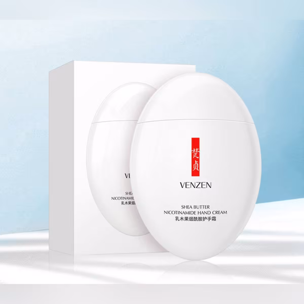 کرم مرطوب کننده دست شی باتر و نیکوتامید ونزن