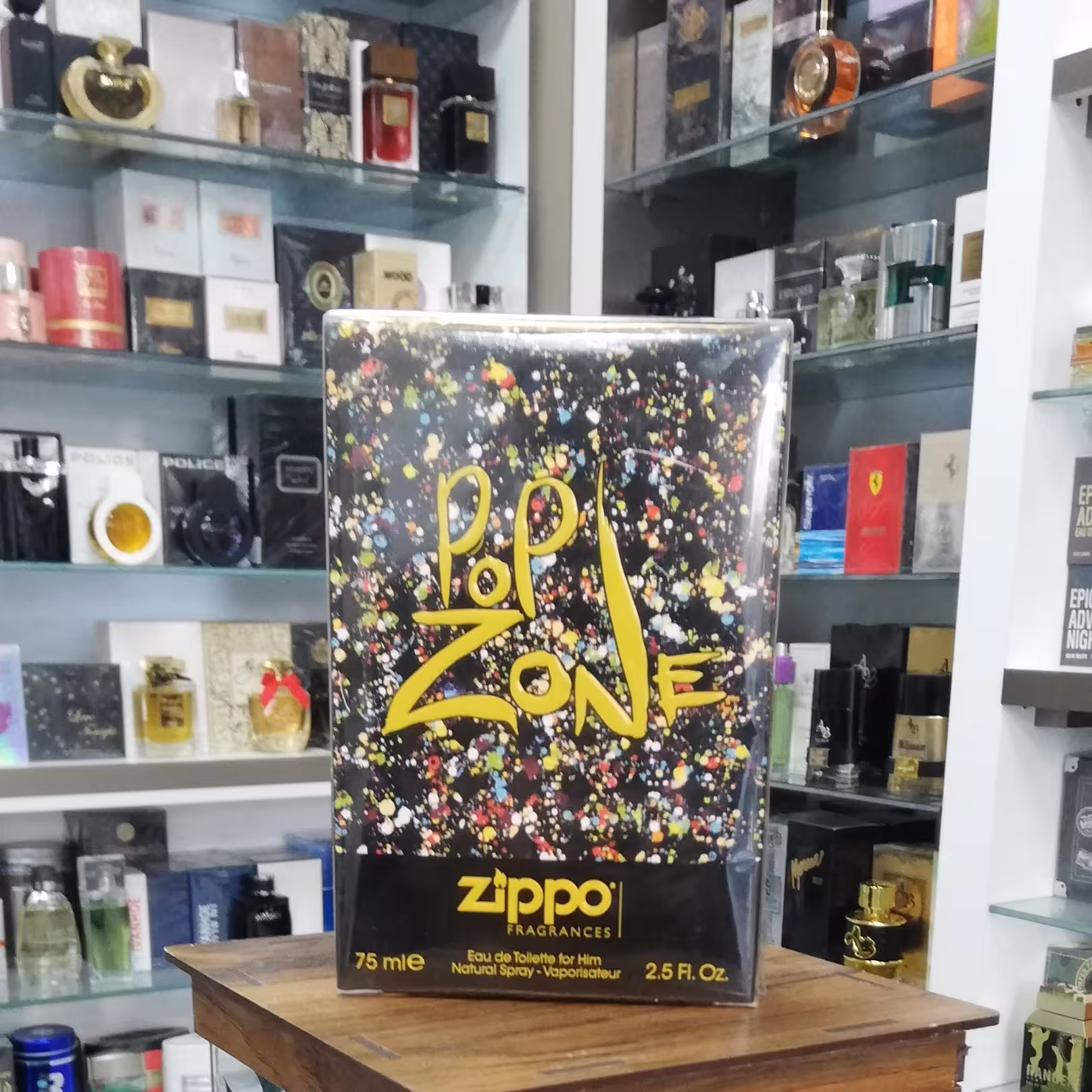 ادکلن زیپو پاپ زون Pop Zone مردانه 75 میلی لیتر

