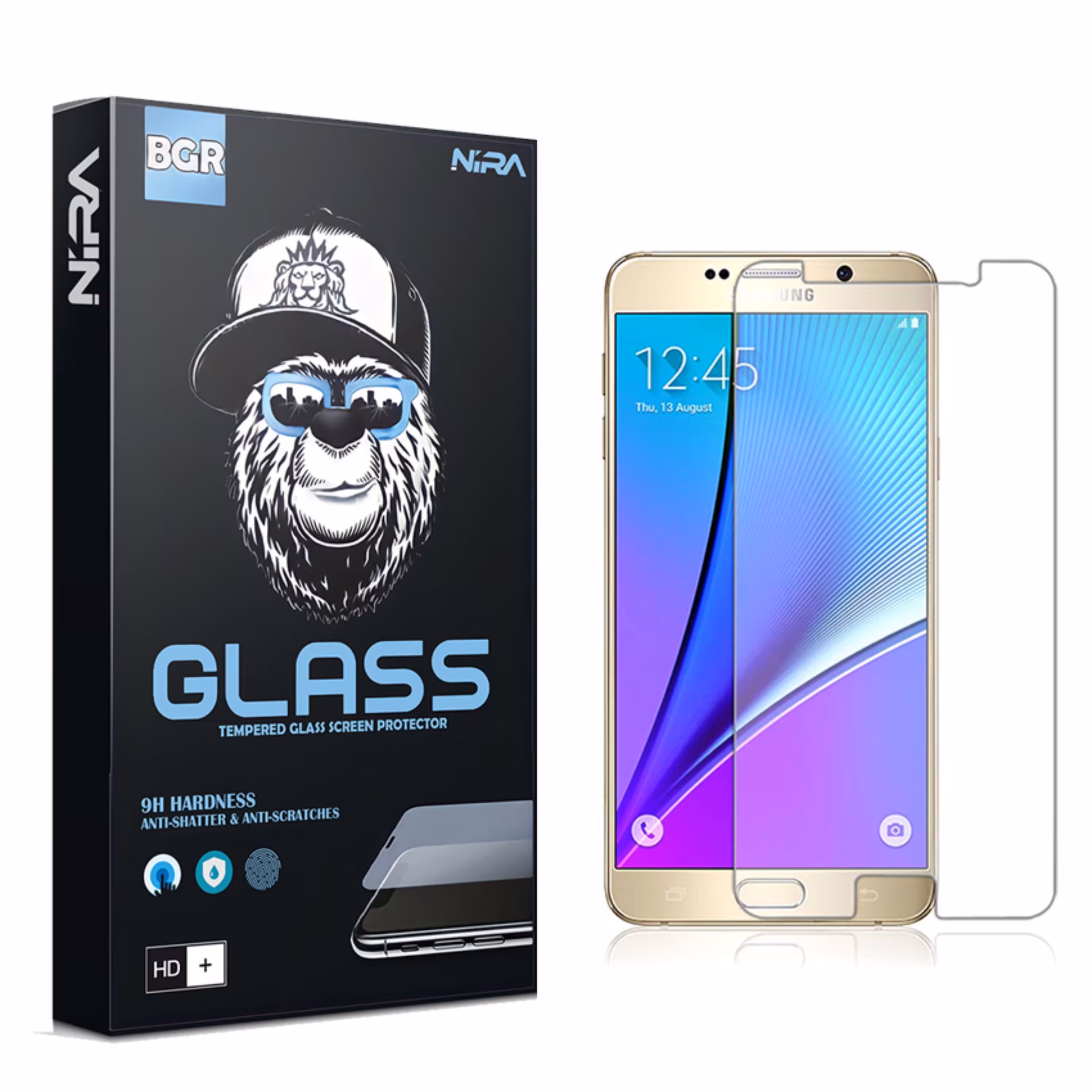 گلس شیشه ای نیرا  مناسب برای مدل Note 5
