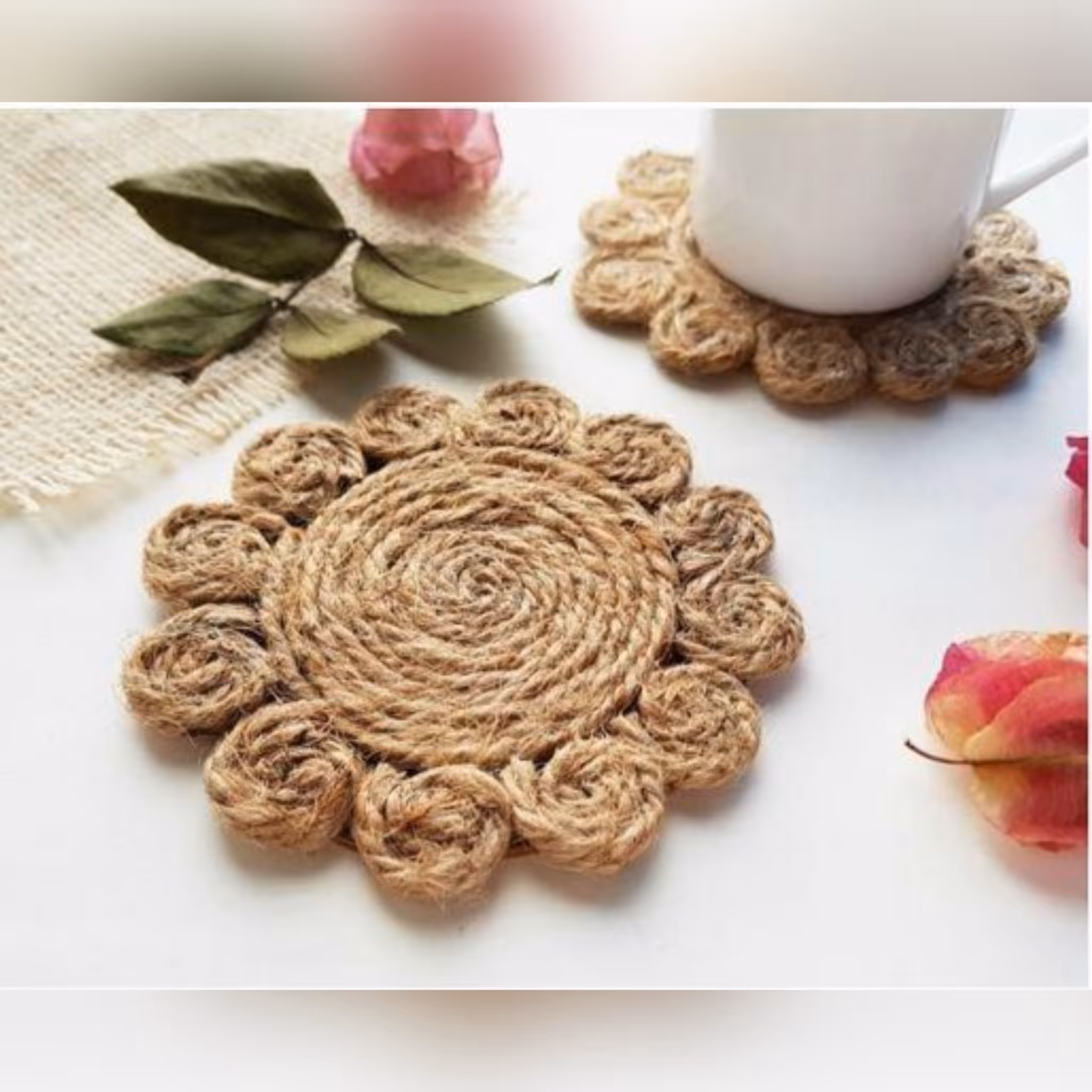 زیر لیوانی کنفی 