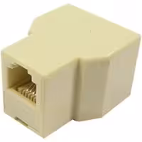 سوکت تبدیل تلفن یک به دو RJ11