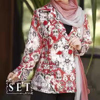 کت مجلسی ژاکاردمزون دوز مدل مهدیس برند SET