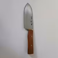 چاقو سلاخی فولادی محکم دسته چوبی زنجان با کیفیت عالی