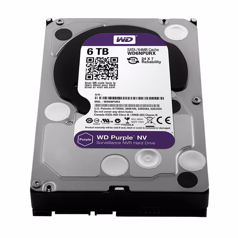Western Digital Purple NV Surveillance Edition 6TB