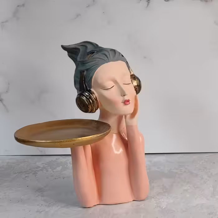 مجسمه میز تلفنی و کنار. سالنی . پایه