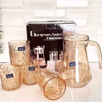 پارچ لیوان پنج پارچه