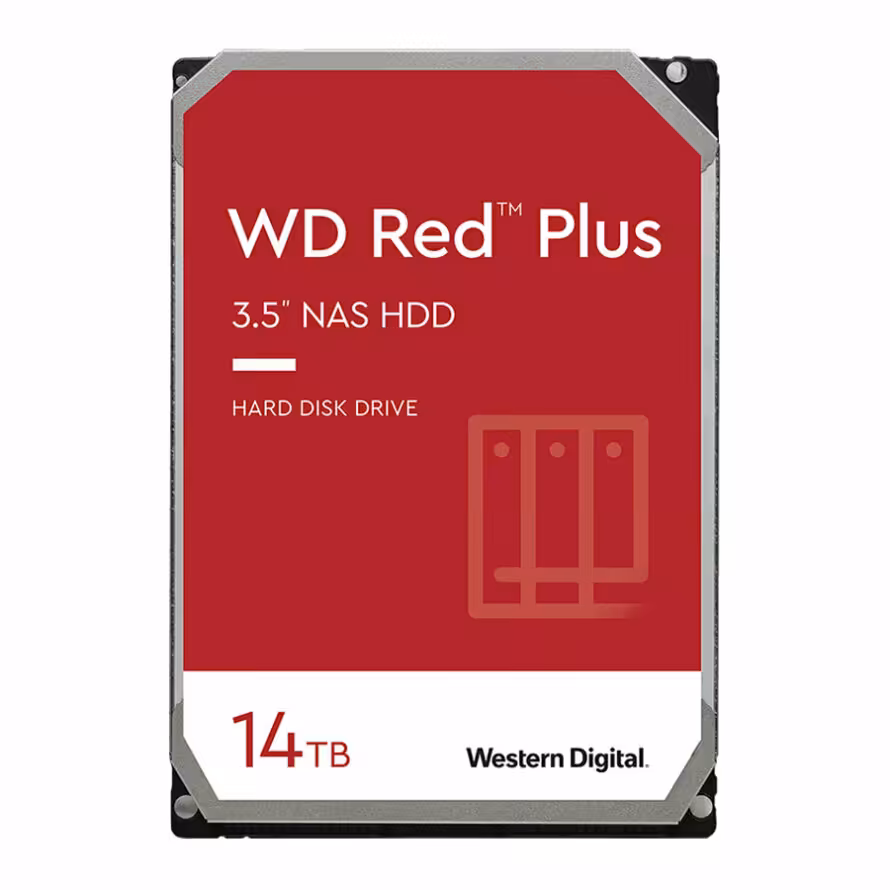 هارد اینترنال 3.5 اینچ وسترن دیجیتال WD Red Plus NAS 14TB