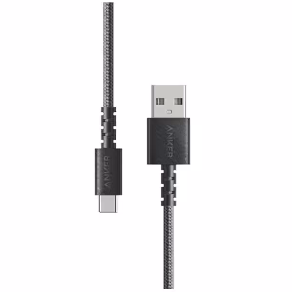 کابل تبدیل USB به USB-C انکر مدل A8023 Powerline Select plus طول 1.8 متر
