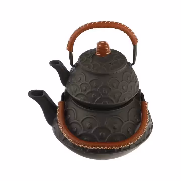 قیمت و خرید ست کتری و قوری چدن نالینو مدل Fiorenza