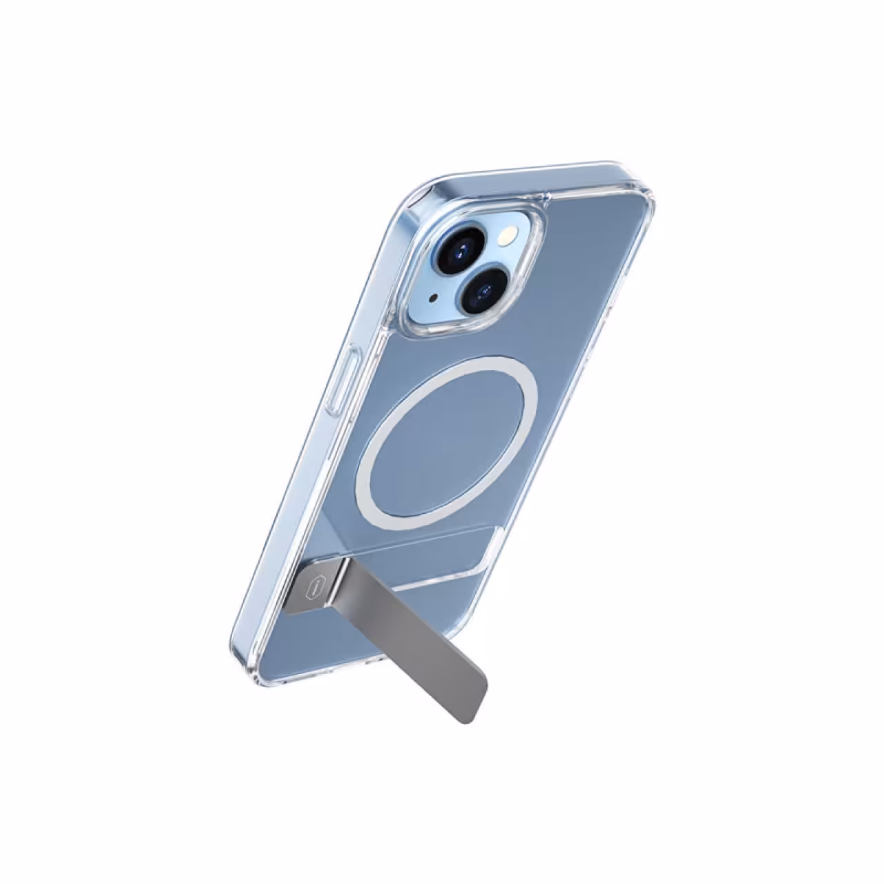 قاب مگنتی شفاف آیفون 14 ویوو Wiwu Aurora Crystal Phone Case IP14/6.1