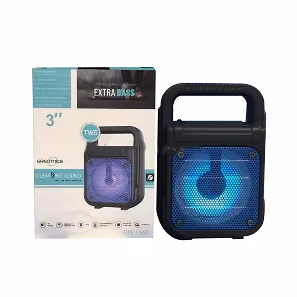 اسپیکر شارژی بلوتوث دار مدل GTS - 1362 - الکترونیما