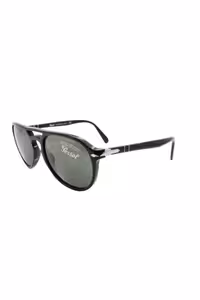 عینک آفتابی مشکی مردانه سیاه و یونیسکس Po3235s 95 31 55 Persol