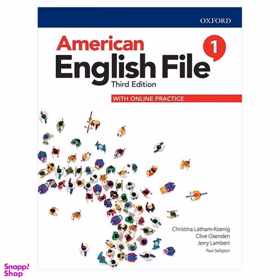 کتاب American English File 1 اثر جمعی از نویسندگان انتشارات Oxford
