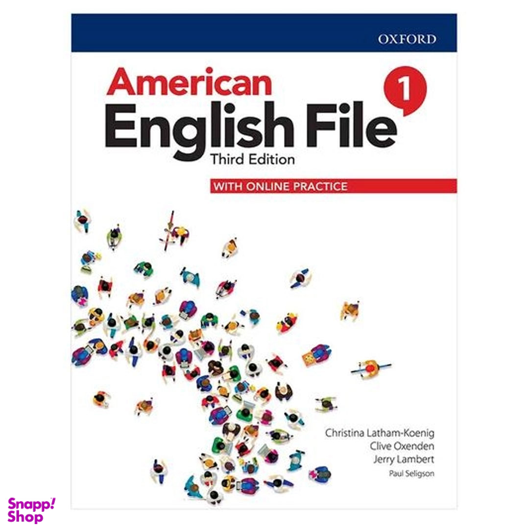 کتاب American English File 1 اثر جمعی از نویسندگان انتشارات Oxford