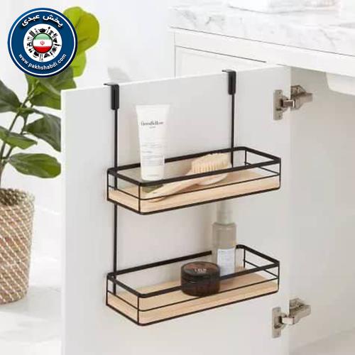 آویز مواد شوینده داخل کابینتی دو طبقه خوش