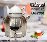 ست کتری و قوری شیردار 5 لیتر استیل یونیک مدل IR_UN-7295