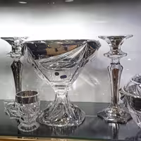 کاسه اجیل کریستال پایدار