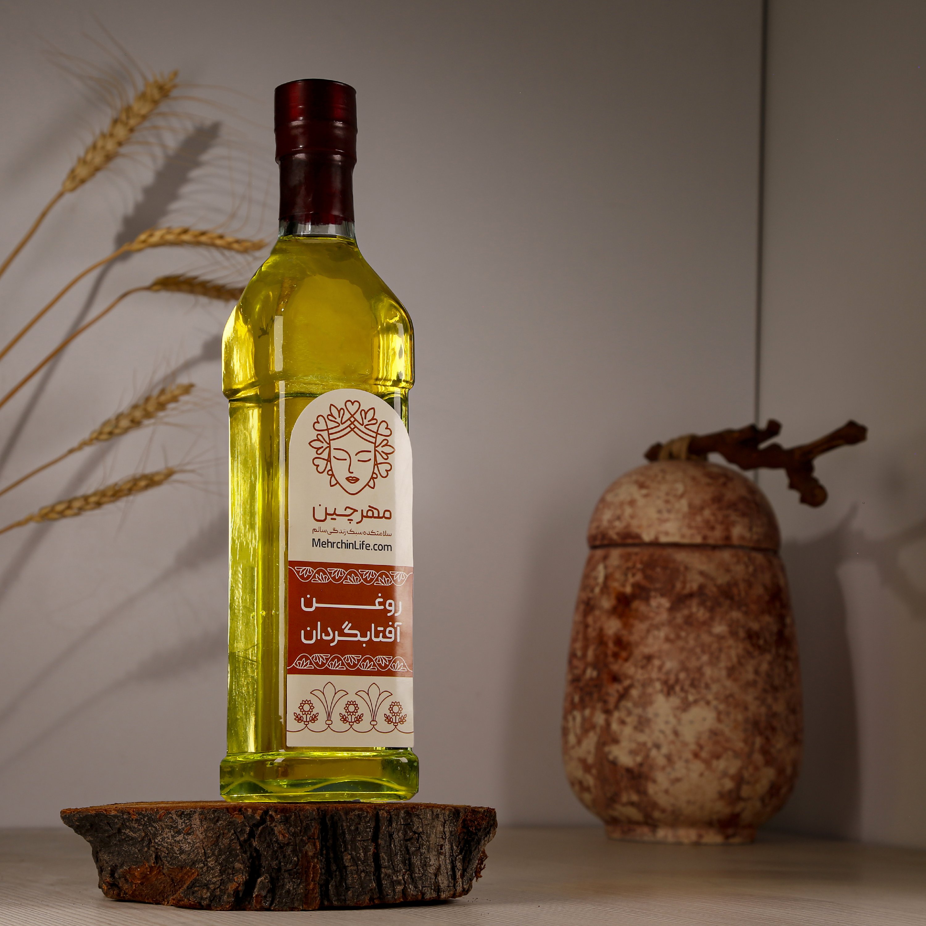 روغن آفتابگردان مهرچین
