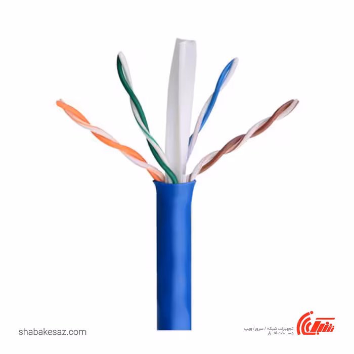 قیمت و خرید کابل شبکه Cat 6 UTP لگراند Legrand cat6 utp مس بدون تست فلوک با مغز 0/45 به طول 305 متر - شبکه ساز