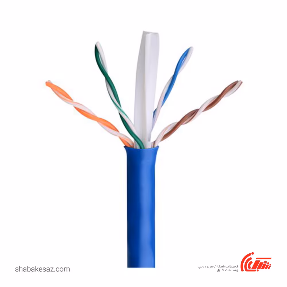 قیمت و خرید کابل شبکه Cat 6 UTP لگراند Legrand cat6 utp مس بدون تست فلوک با مغز 0/45 به طول 305 متر - شبکه ساز