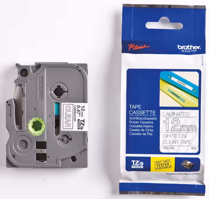 برچسب پرینتر لیبل زن برادر مدل TZe-135