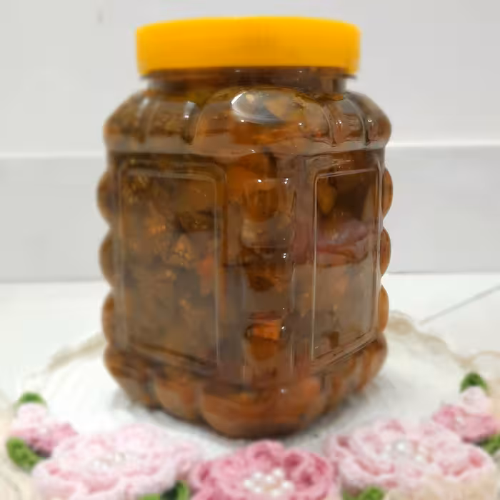 ترشی بادمجون سیّدخندان - 1400 گرم - ادویه ویژه - درجه یک - ارسال رایگان