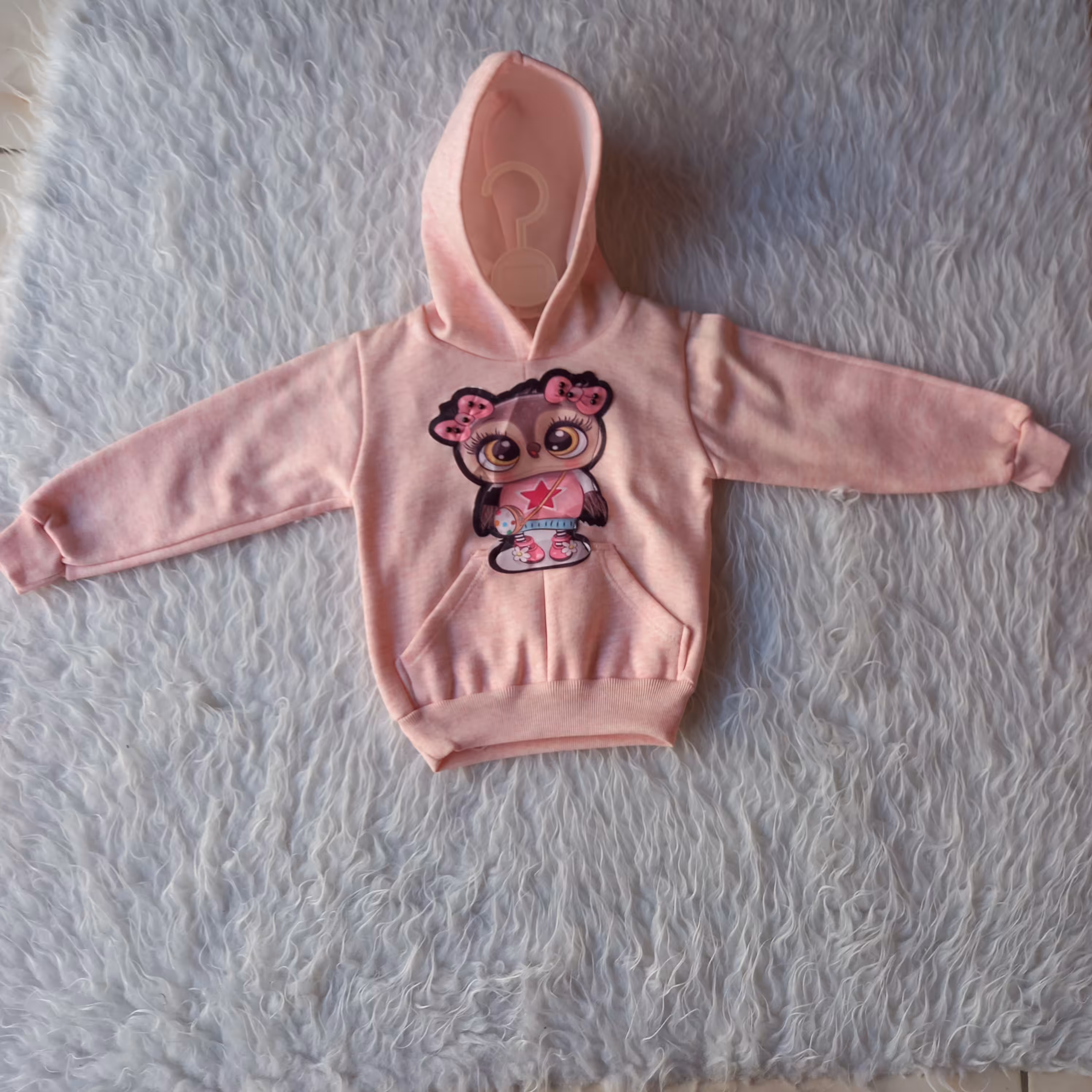 سوییشرت تک دخترانه 40 تک رنگ تو کرکی جنس خوب ارسال رایگان