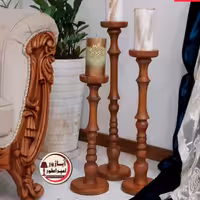 شمعدان کنارسالنی سه تیکه