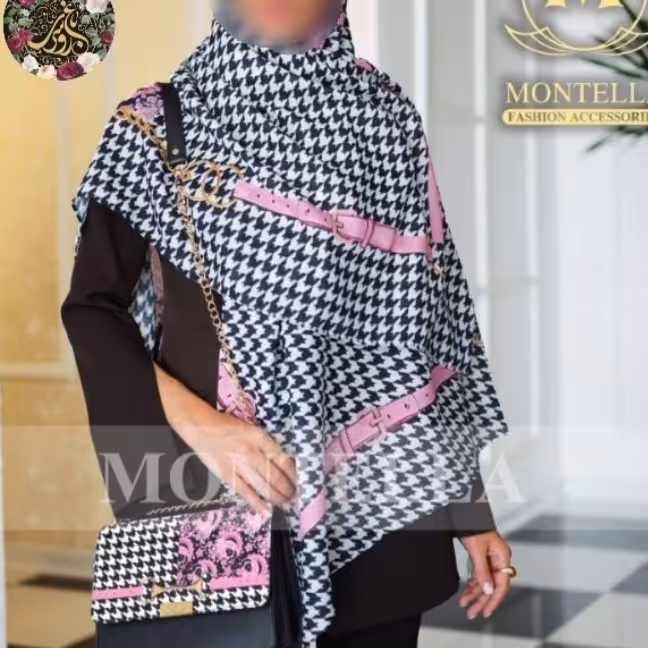 ست کیف و روسری  مجلسی