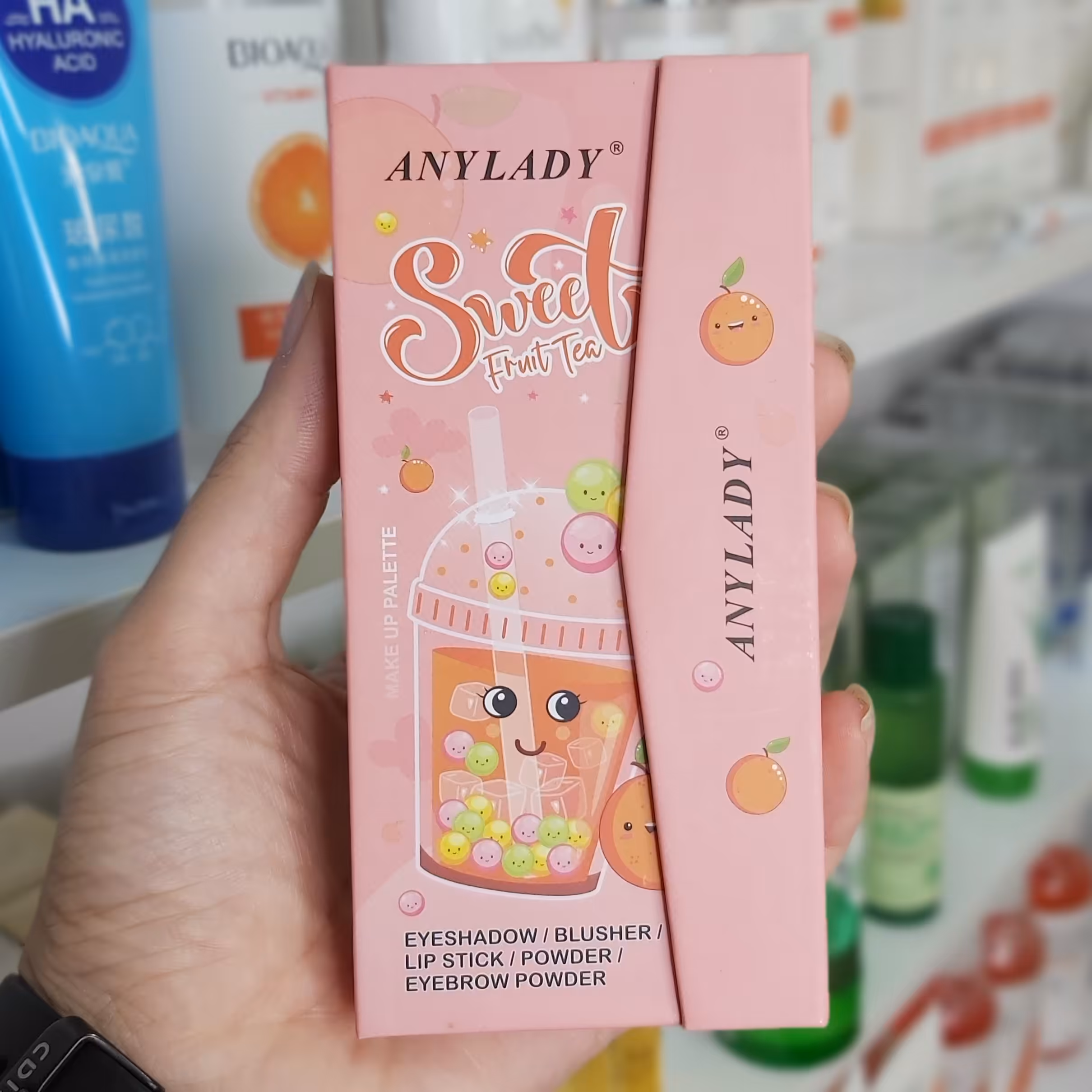 پالت سایه کیفی طرح آیس پک آنی لیدی