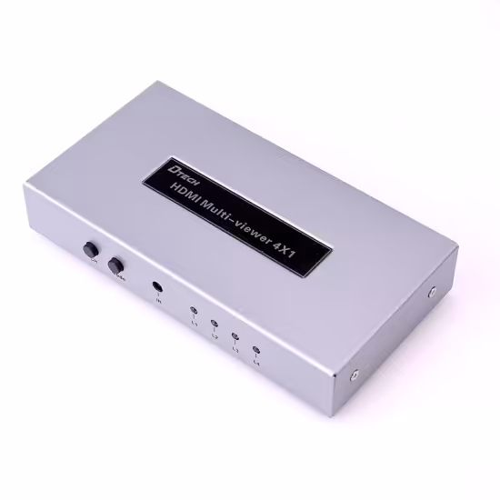 سوئیچ چند منظوره HDMI دیتک 1*4 DTECH DT-7056A HDMI 4X1 Quad Multi-Viewer Switcher