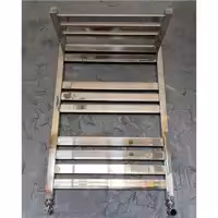 رادیاتور حوله خشک کن استیل 80سانتی مدل طاقچه ای 