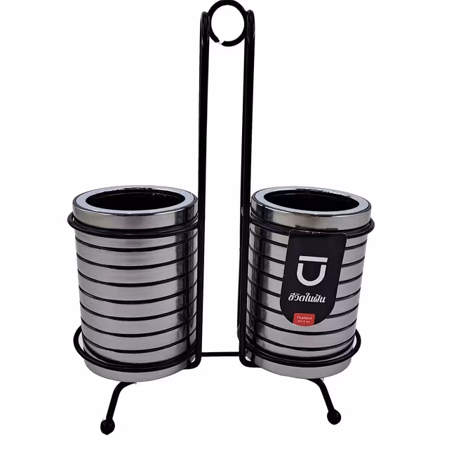 جاقاشقی استیل دو قلو(طرح تایلندی)