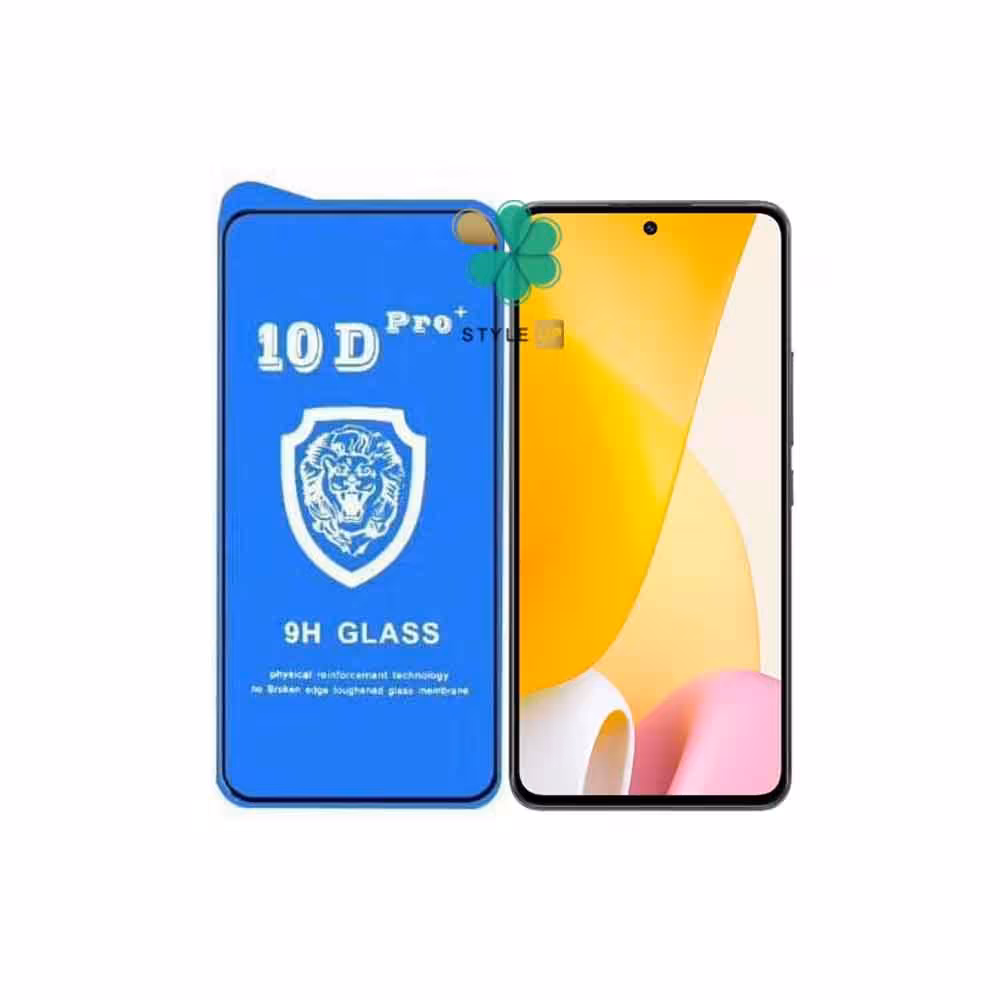 گلس تمام صفحه گوشی شیائومی Xiaomi 12 Lite مدل 10D Pro