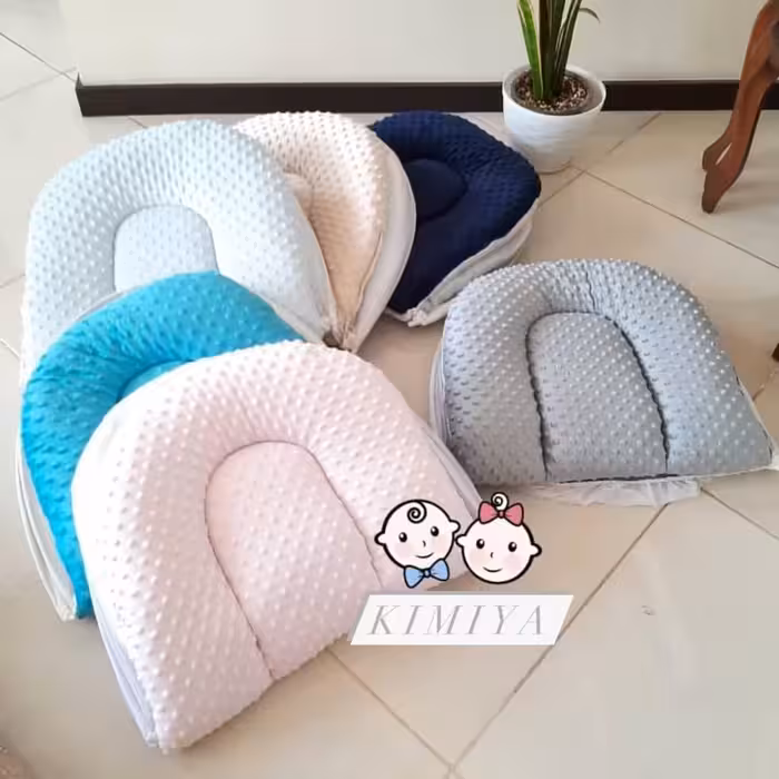 پشه بند مخمل تشکدار حبابی نوزاد 